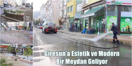 Çıtlakkale Meydan Projesi Tamamlanıyor